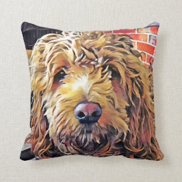 Cojín Decorativo Perla de goldendoodle
