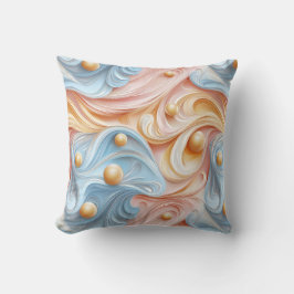 Cojín Decorativo Perlas en olas de serenidad