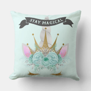 Cojín Decorativo Permanece Princesa Unicornio Mágica