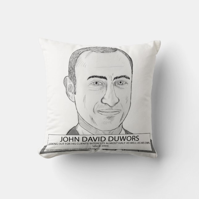 Cojín Decorativo Perno de punzonado de práctica (Anverso)
