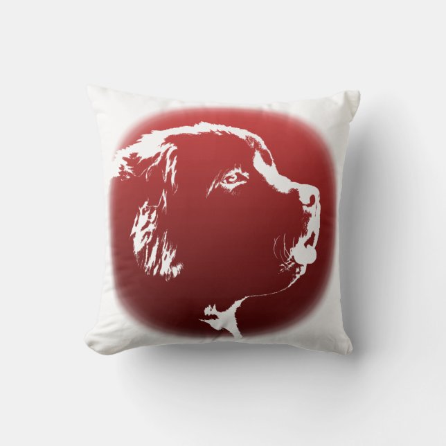 Cojín Decorativo Pernos de Newfoundlander (Anverso)