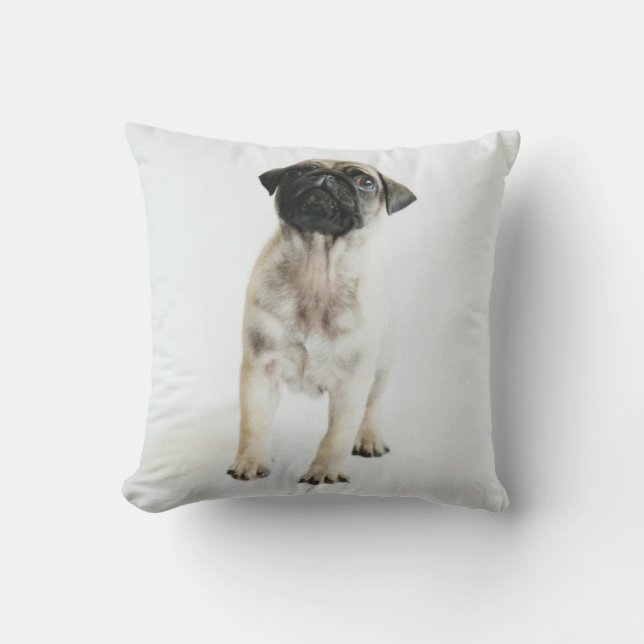 Cojín Decorativo Perrito lindo del barro amasado (Anverso)