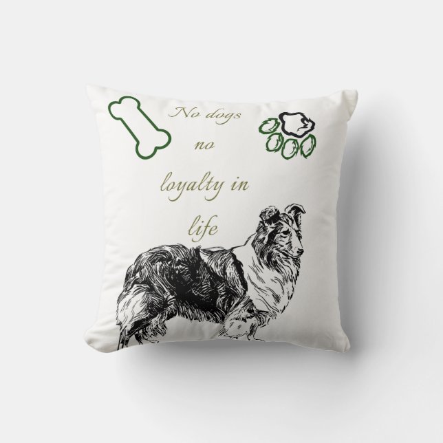 Cojín Decorativo Perro (Anverso)