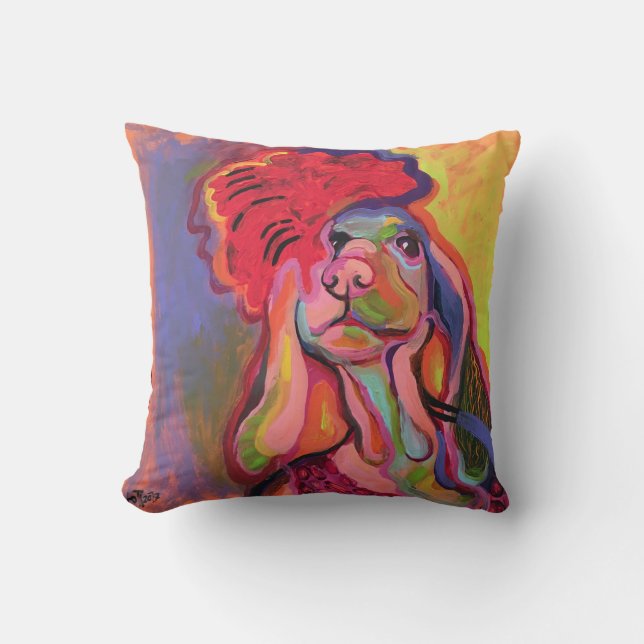Cojín Decorativo perro (Anverso)