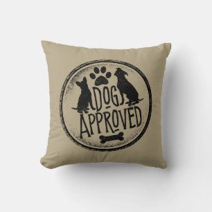 Cojín Decorativo Perro aprobado