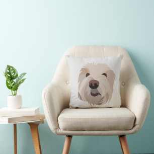 Cojín Decorativo Perro Bichon Frise