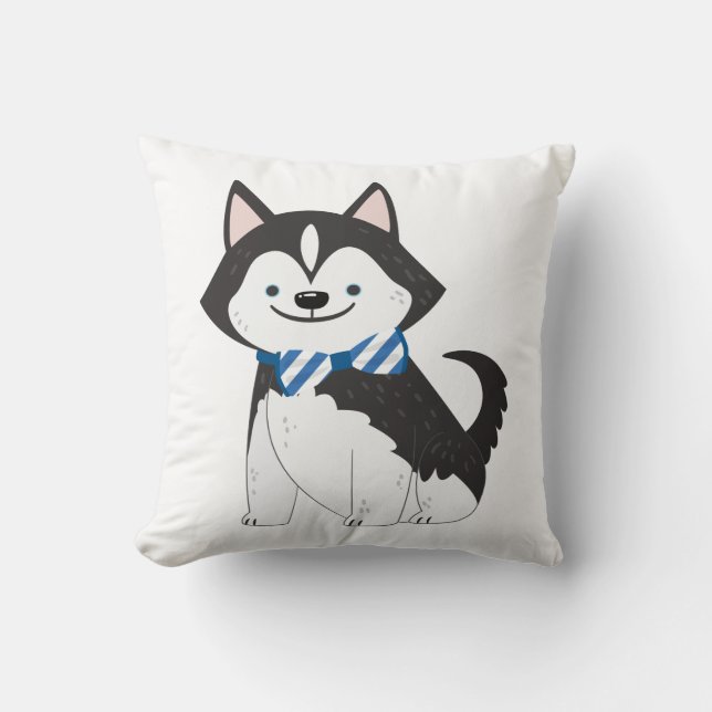 Cojín Decorativo Perro Bowtie Pillow (Anverso)