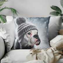Perro Boxer en Invierno