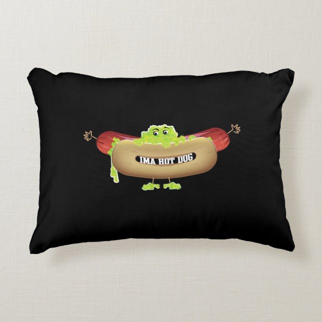 COJÍN DECORATIVO PERRO CALIENTE (Anverso)