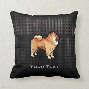 Cojín Decorativo Perro chino de perro chino del Grunge