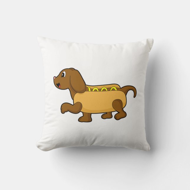 Cojín Decorativo Perro como perro de protección (Anverso)