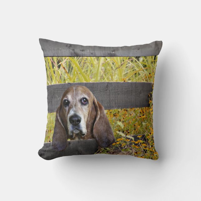 Cojín Decorativo Perro de afloramiento (Anverso)