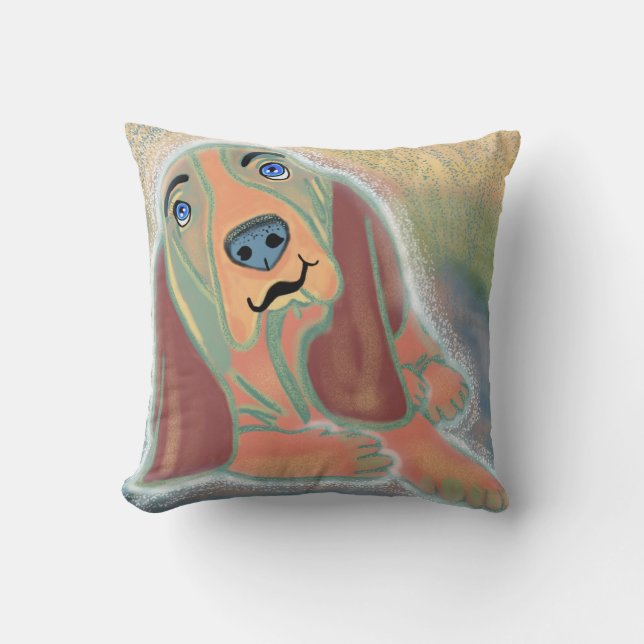 Cojín Decorativo Perro de caza (Anverso)