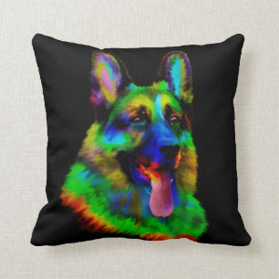 Cojín Decorativo Perro de pastor alemán - GSD
