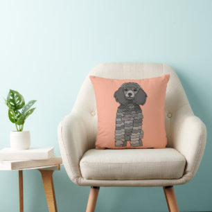 Cojín Decorativo Perro de raza Caniche Mascota Niños