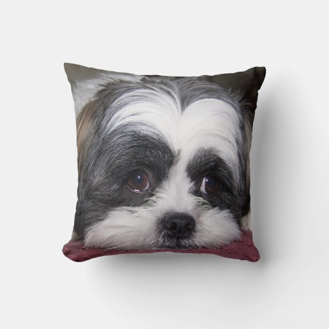 Cojín Decorativo Perro de Shih Tzu (Anverso)