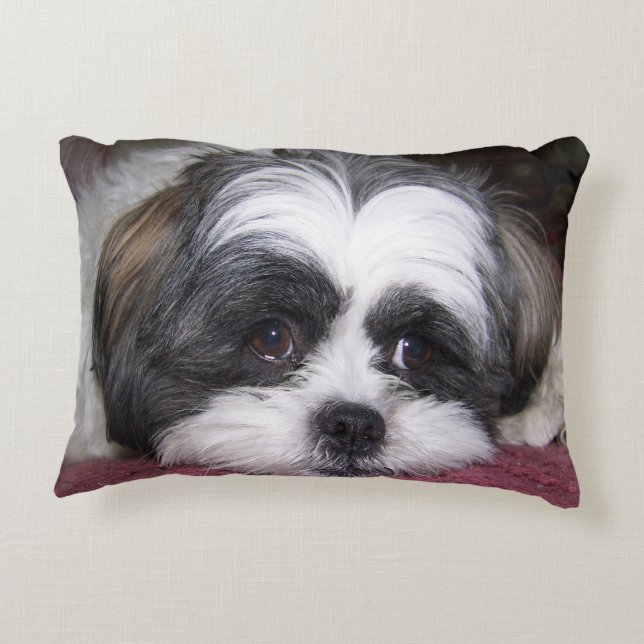 Cojín Decorativo Perro de Shih Tzu (Reverso)