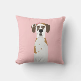 Cojín Decorativo Perro del Gran Dane Fawn