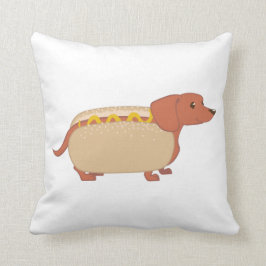 Cojín Decorativo Perro del perrito caliente