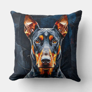 Cojín Decorativo Perro Doberman