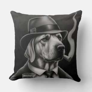 Cojín Decorativo Perro es mafia