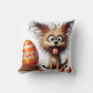 Cojín Decorativo Perro feliz