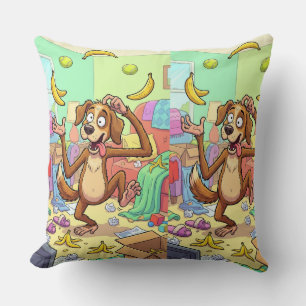 Cojín Decorativo Perro Juguetón Haciendo Malabares – Hogar de Anima