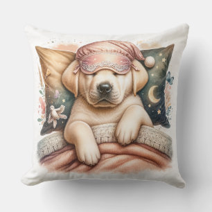 Cojín Decorativo Perro Labrador Durmiente