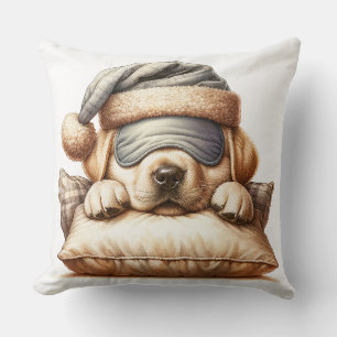 Cojín Decorativo Perro Labrador Durmiente