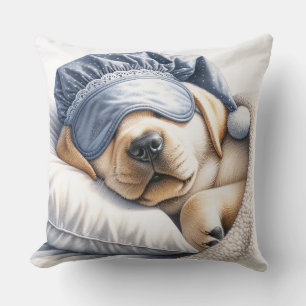 Cojín Decorativo Perro Labrador Durmiente