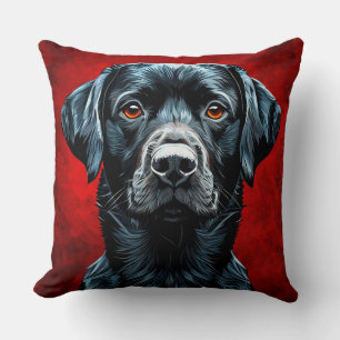 Cojín Decorativo Perro labrador lindo