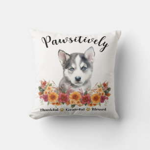 Cojín Decorativo Perro lindo agradecido bendito adorable