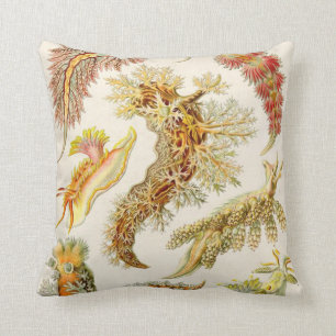 Cojín Decorativo Perro marino - Ernst Haeckel