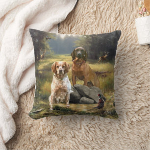 Cojín Decorativo Perro montañés bávaro, Arte     