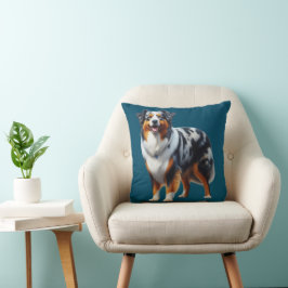 Cojín Decorativo Perro pastor australiano