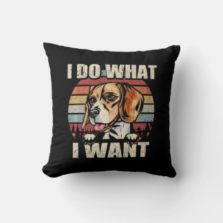Cojín Decorativo Perro Premium/ Gracioso Beagle/ Perro Mascota