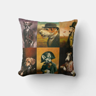 Cojín Decorativo Perro Raza Carácter Tirar Cushion