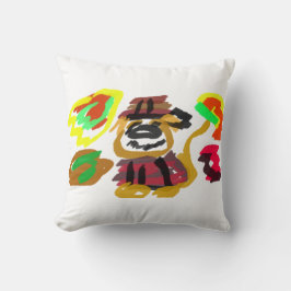 Cojín Decorativo Perro retriever dorado Otoño 