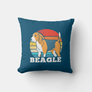 Cojín Decorativo Perro Retro Beagle