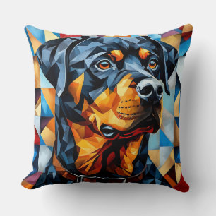 Cojín Decorativo Perro Rottweiler