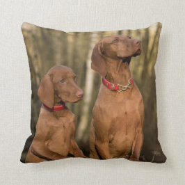 Cojín Decorativo Perros de la colección Vizsla - Cazando límites -