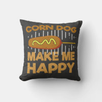 Perros de maíz me hacen feliz - Graciosa comida