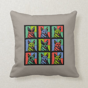 Cojín Decorativo Perros del ganado del dibujo animado