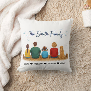 Cojín Decorativo Perros Mama personalizados Día de la Madre Lindo