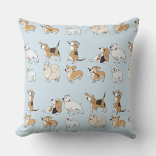 Cojín Decorativo Perros personalizares Cute