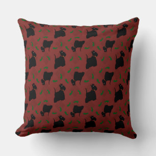Cojín Decorativo Perros Terrier Escoceses y Tam O'Shanter