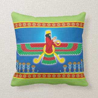 Cojín Decorativo Persa Faravahar del Zoroastrian