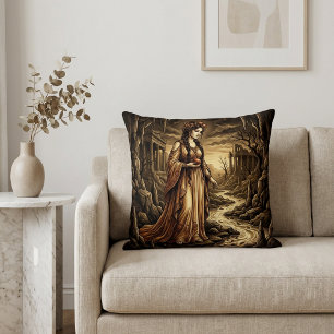 Cojín Decorativo Perséfone Reina del Inframundo