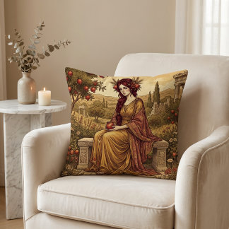 Cojín Decorativo Persephone Diosa Griega
