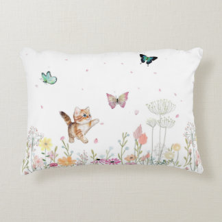Cojín Decorativo Persiguiendo mariposas Accent Pillow